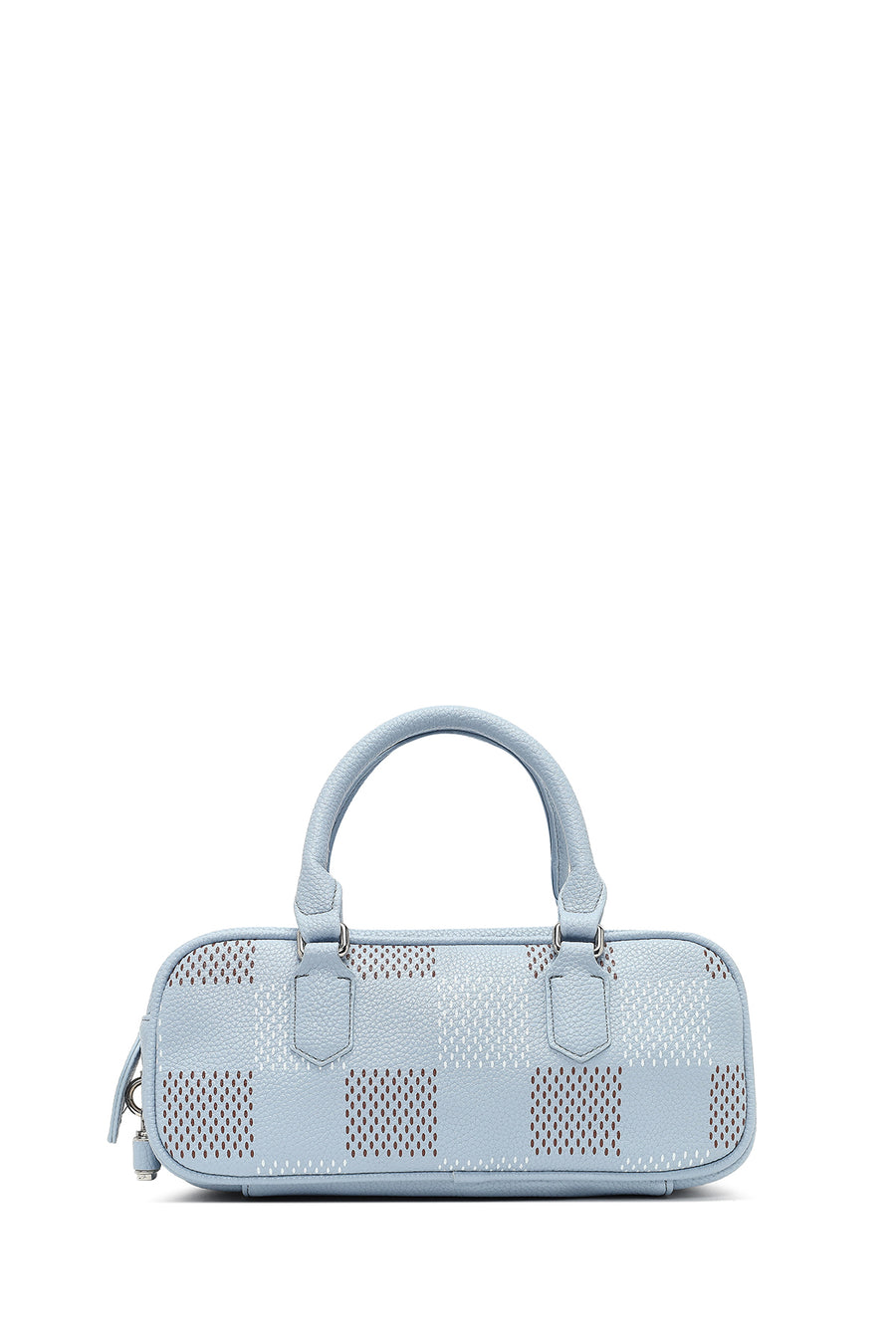 Women's Blue Long Strap Patterned Shoulder Bag