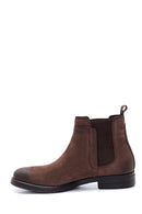 Men's Leather Nubuck Chelsea Boots | Derimod