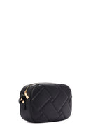 Women's Black Faux Leather Crossbody Bag | Derimod