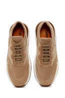 Erkek Vizon Deri Sneaker | Derimod
