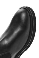 Men's Black Leather Boots | Derimod