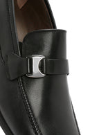 Men's Black Leather Classic Loafer | Derimod