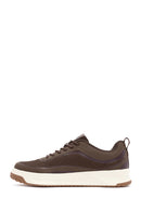 ACBC x Derimod Men's Brown Lace-Up Sneakers | Derimod