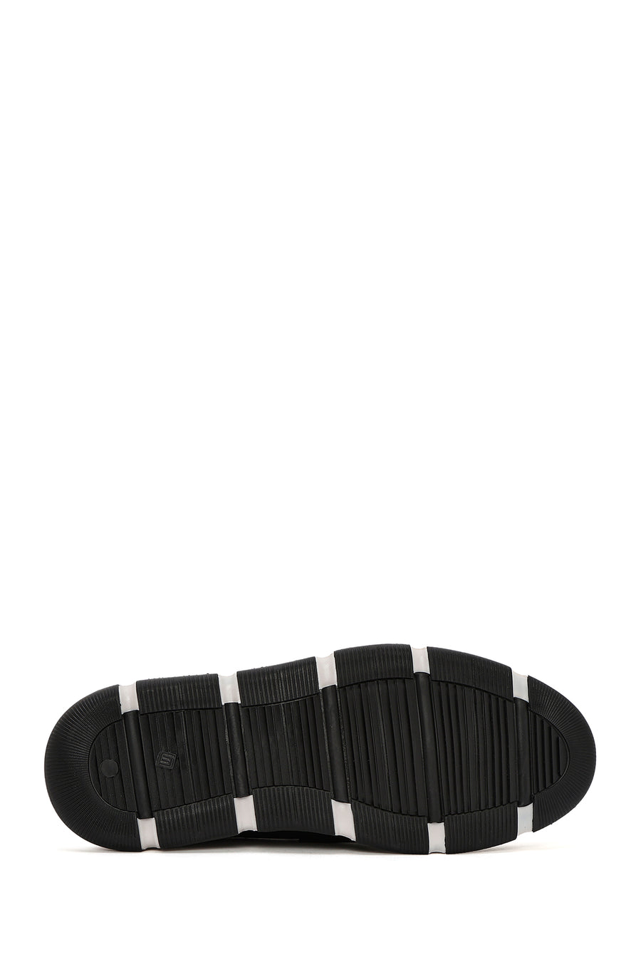 Men's Black Leather Casual Loafer