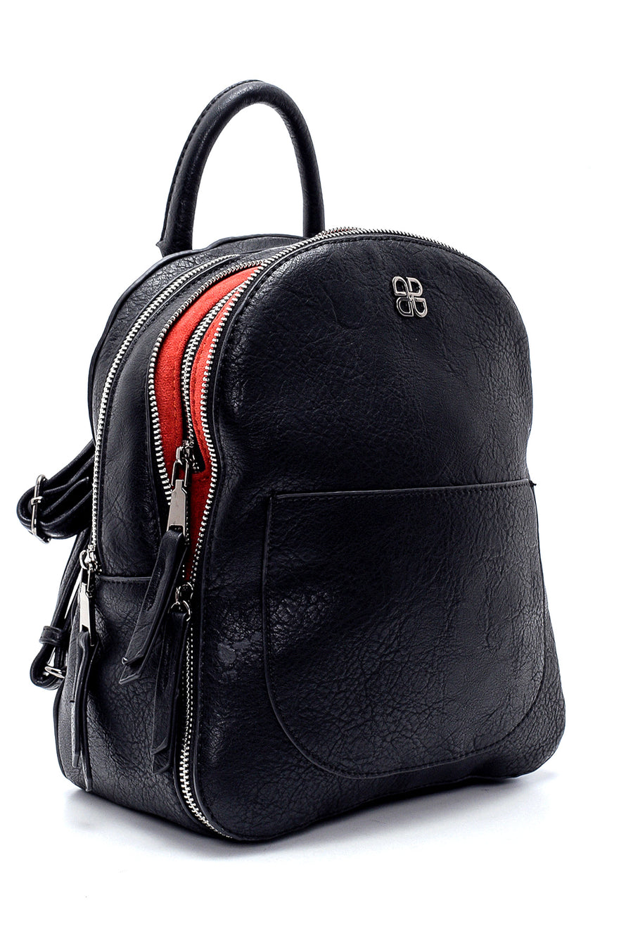 Women's Zipper Detailed Backpack