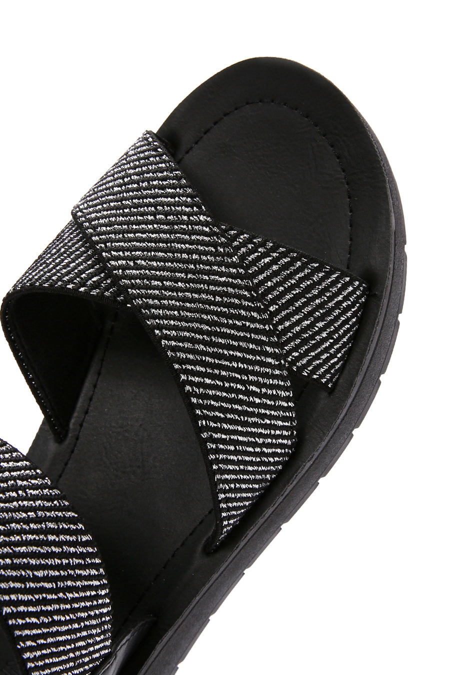 Women's Black Ankle Strap Sandals