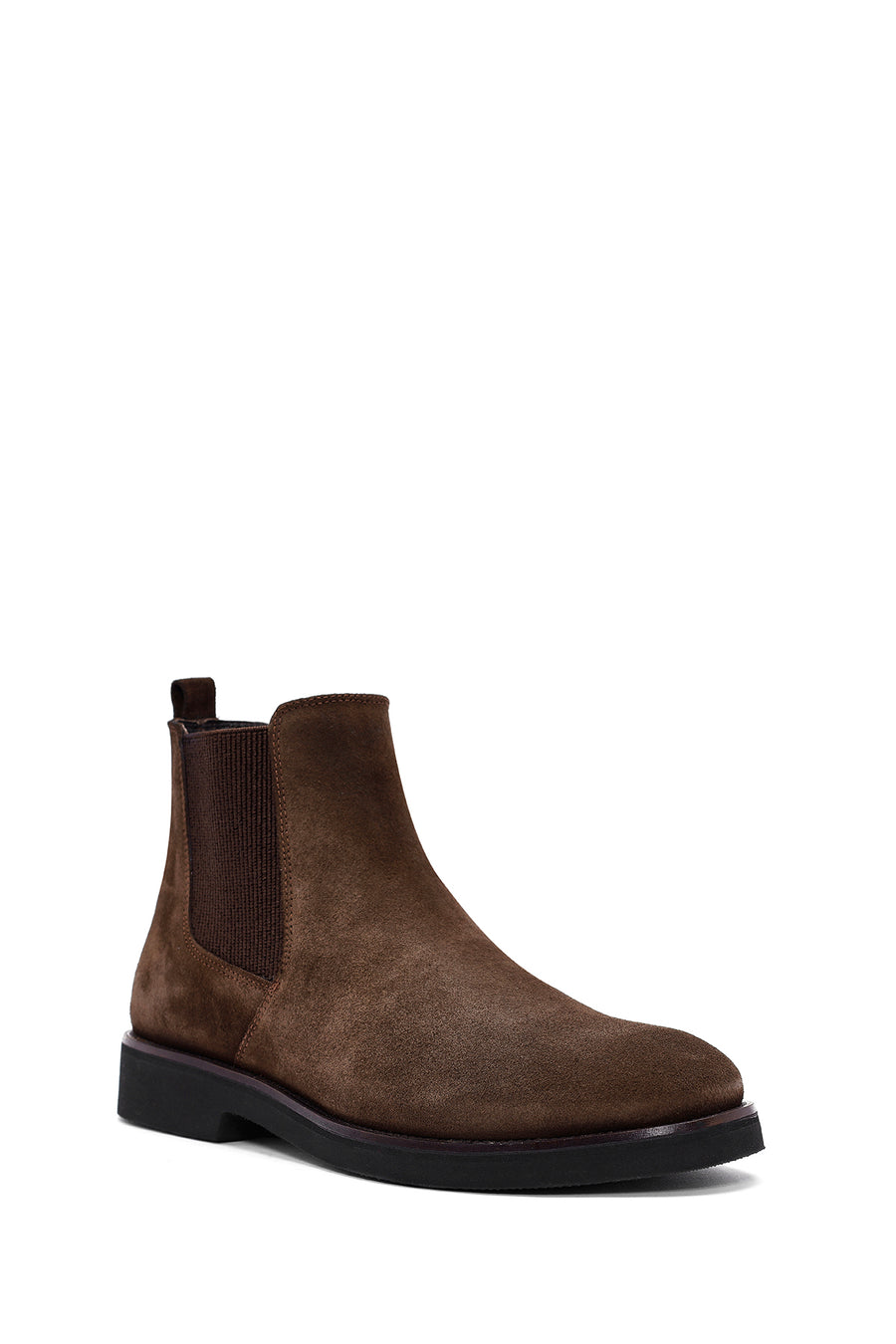
Men's Brown Suede Leather Chelsea Boot
