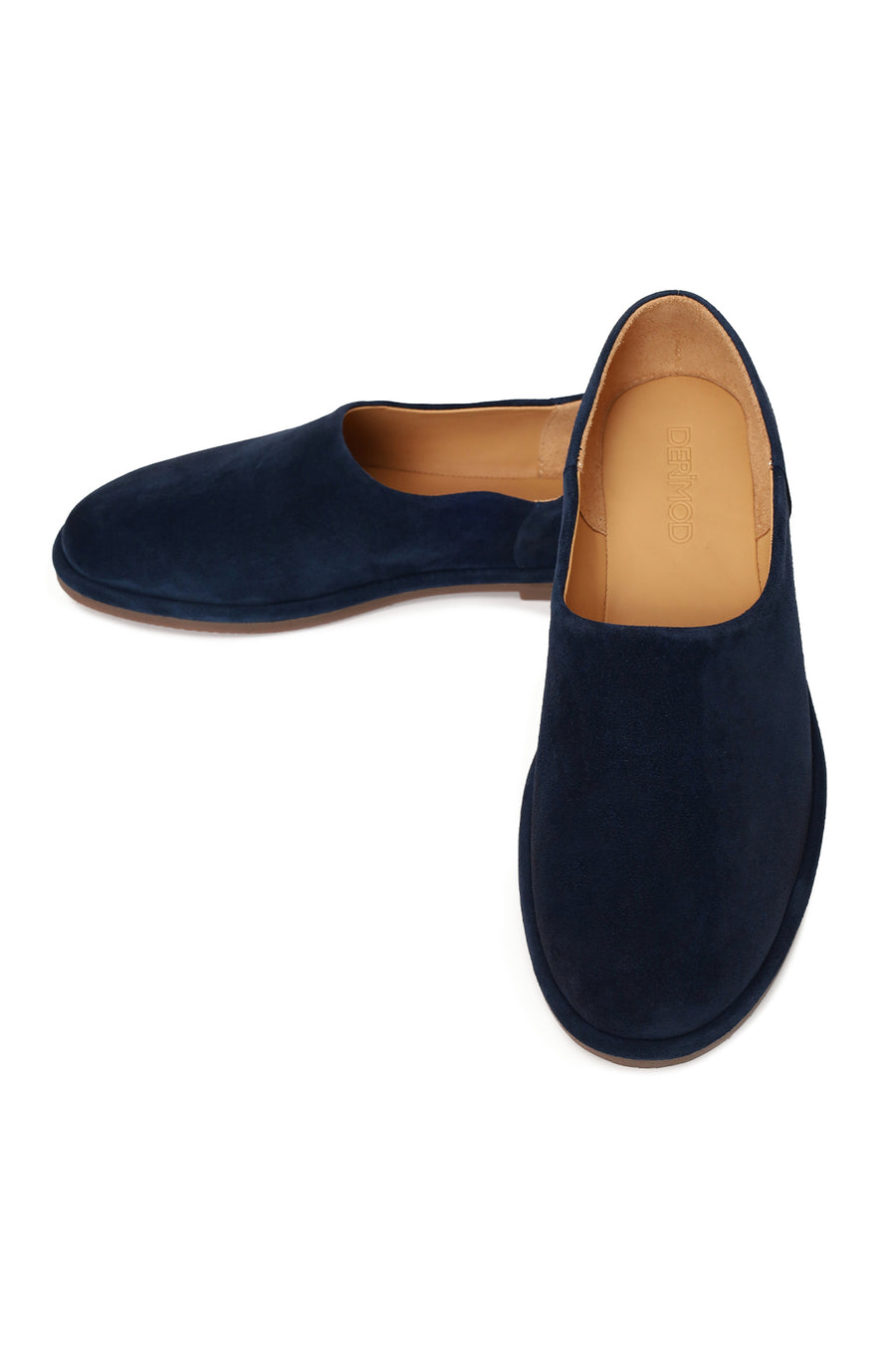 Male Navy Suede Loafer
