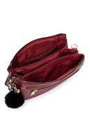 Women's Claret Red Accessory Detailed Crossbody Bag | Derimod