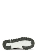 Erkek Haki Süet Deri Sneaker | Derimod
