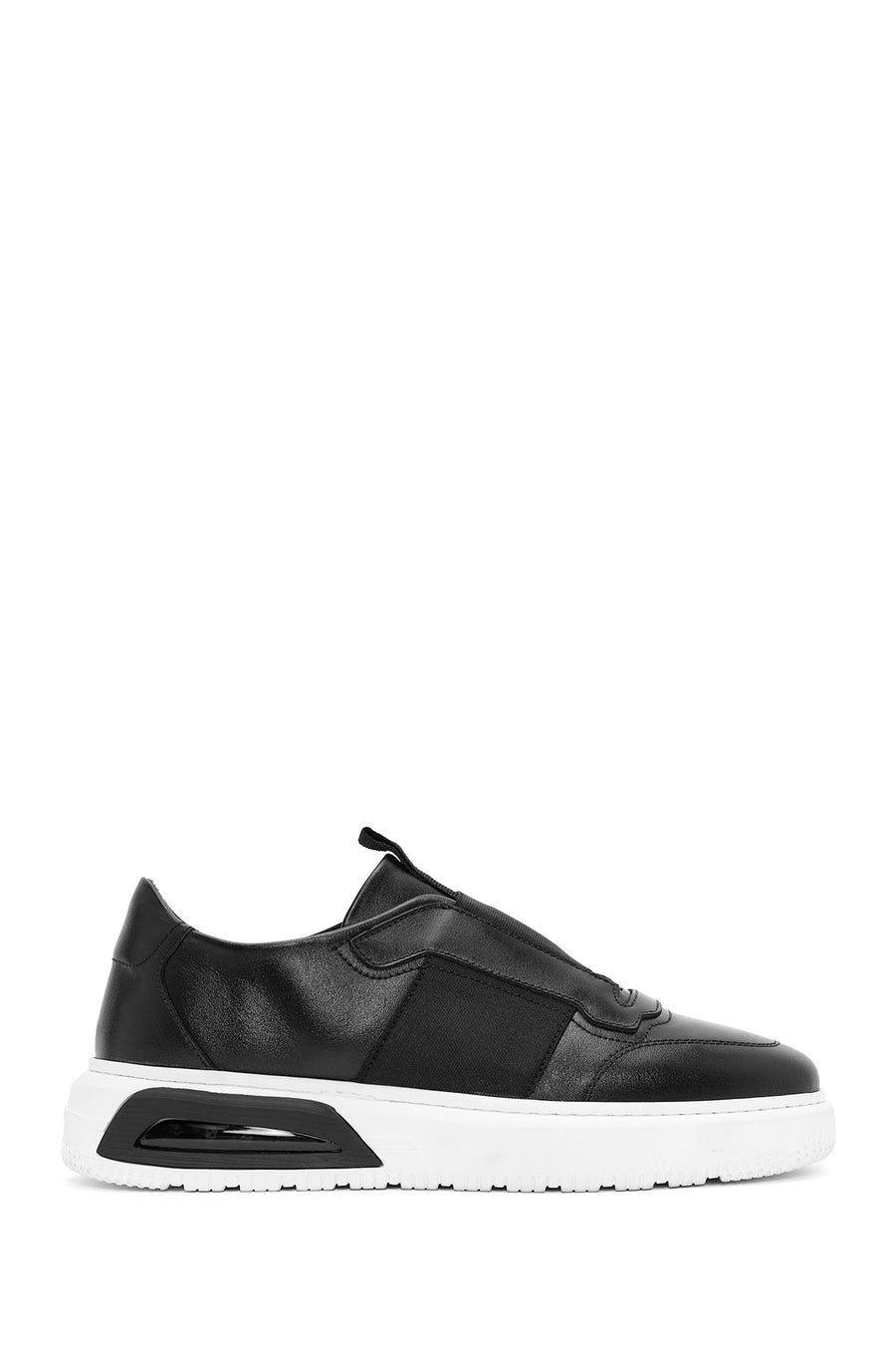 
Men's Black Lace-Up Leather Sneaker
 24WFD632018 | Derimod