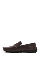 Men's Brown Leather Casual Loafer | Derimod