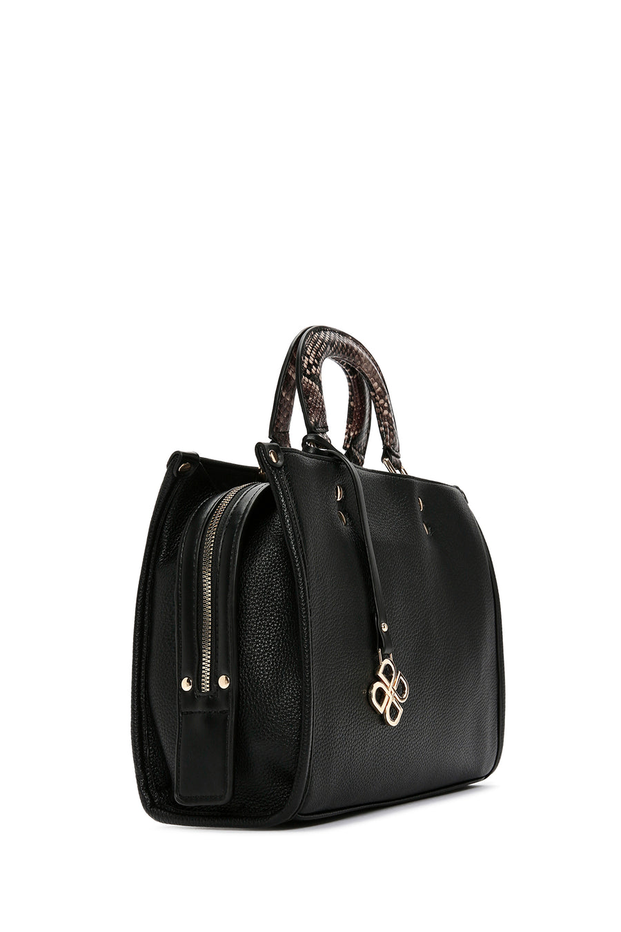 Women's Black Long Strap Shoulder Bag