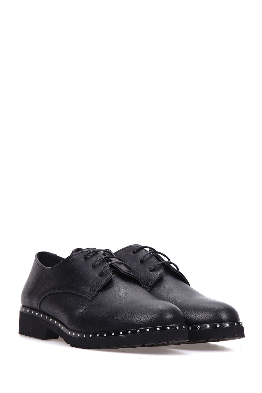 Women's Shoes with Staple Detail