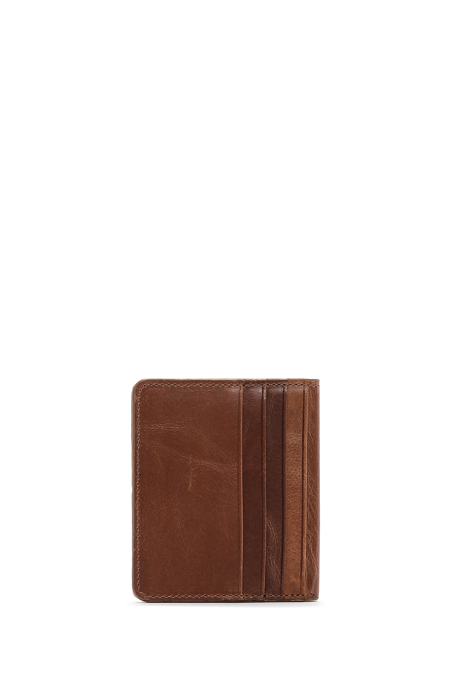 Men's Tan Leather Card Holder