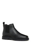 Geox Men's Black Spherica Ec1 Leather Chelsea Boots | Derimod