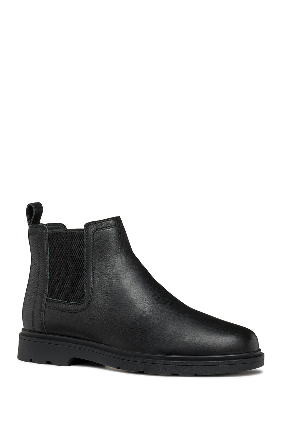 Geox Men's Black Spherica Ec1 Leather Chelsea Boots
