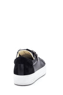 Kadın Deri Fermuar Detaylı Sneaker | Derimod