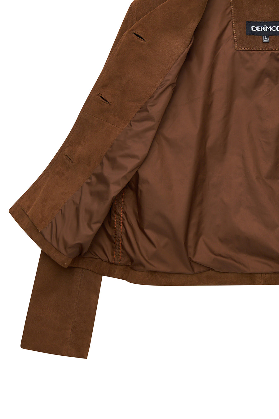 Jill Women's Brown Short Leather Jacket