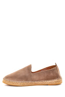 Men's Leather Suede Espadrilles | Derimod