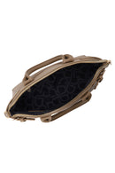 Woman Mink Long-Strap Croc-Pattern Classic Shoulder Bag | Derimod