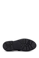 Kadın Siyah Deri Maskülen Loafer | Derimod