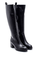 Women's Zippered Heeled Boots | Derimod