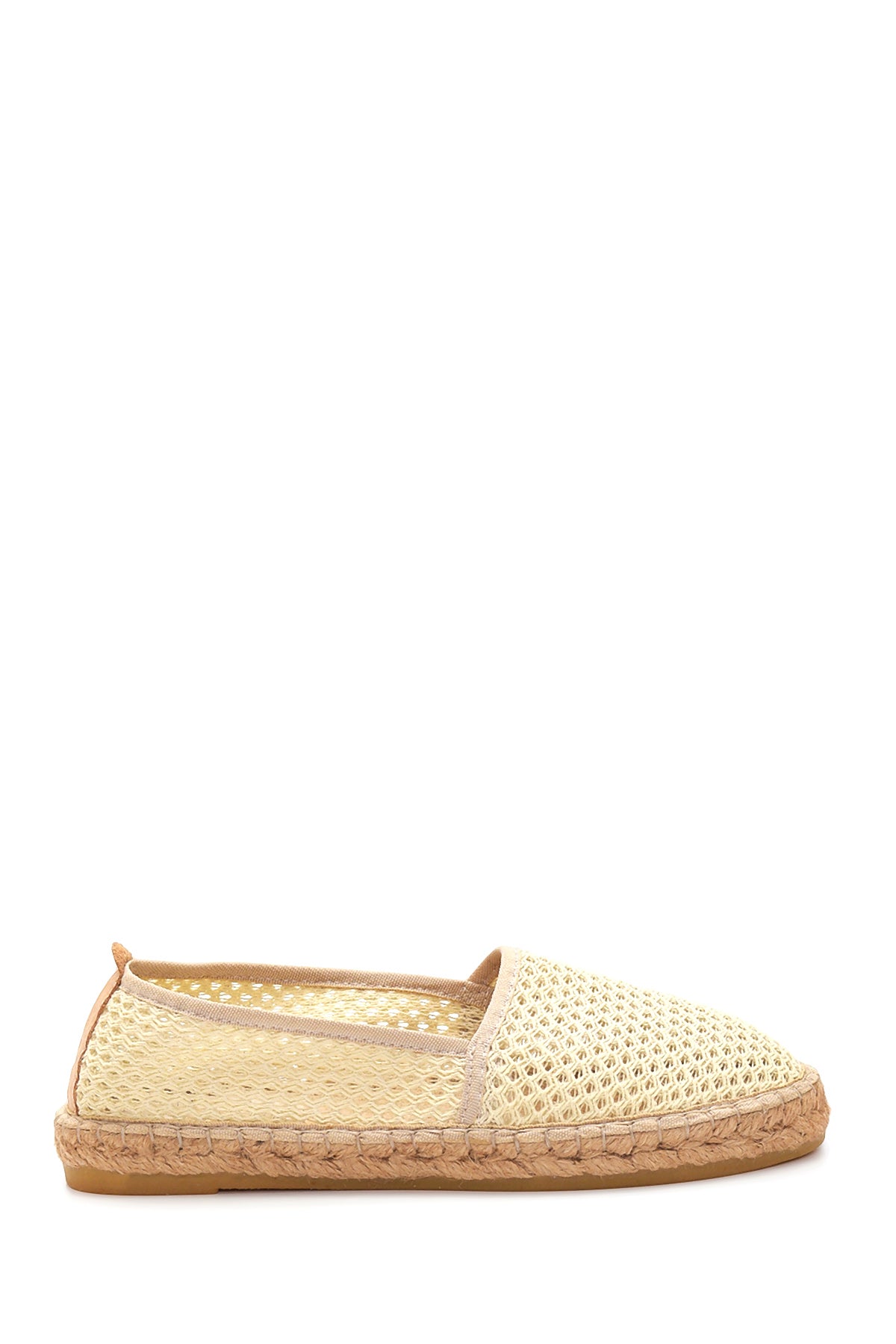 Kadın Bej Hasır Taban Espadril 22SFD20616F | Derimod