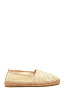Kadın Bej Hasır Taban Espadril | Derimod