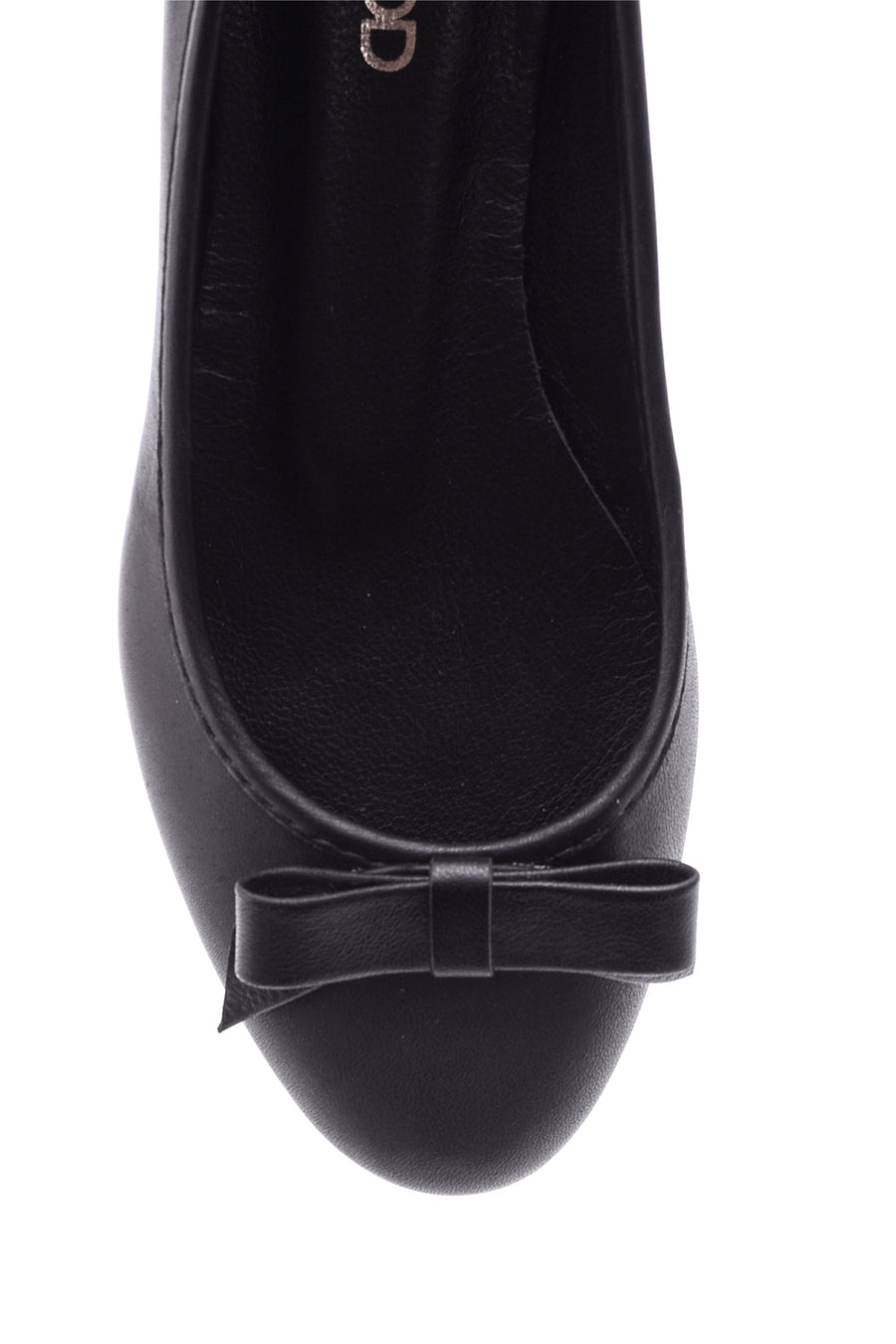 Women's Leather Bow Ballerina Ballet