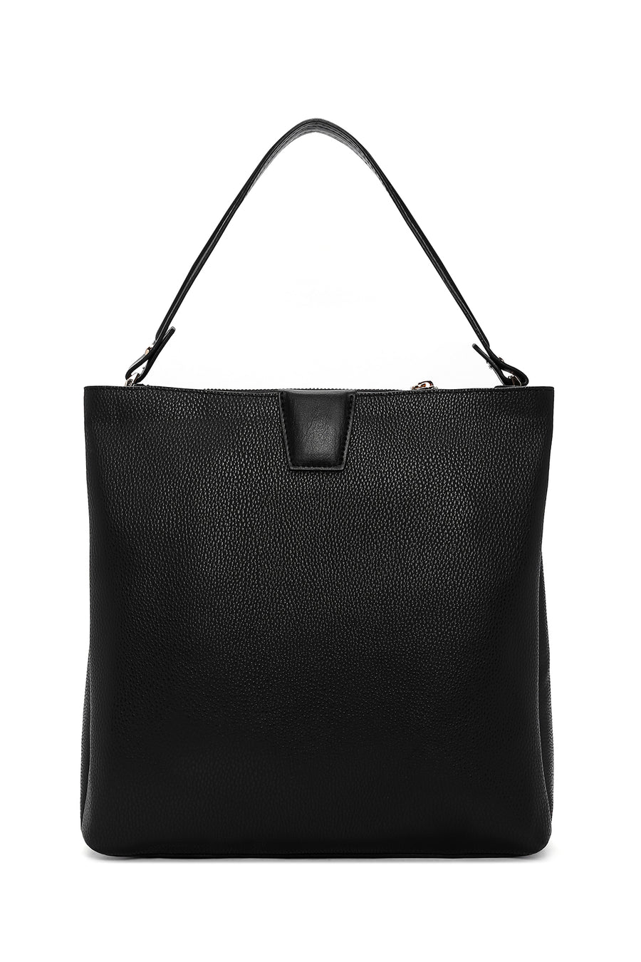 Women's Black Long Strap Crossbody Bag