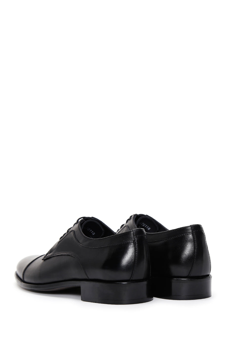 Men's Black Leather Classic Shoes