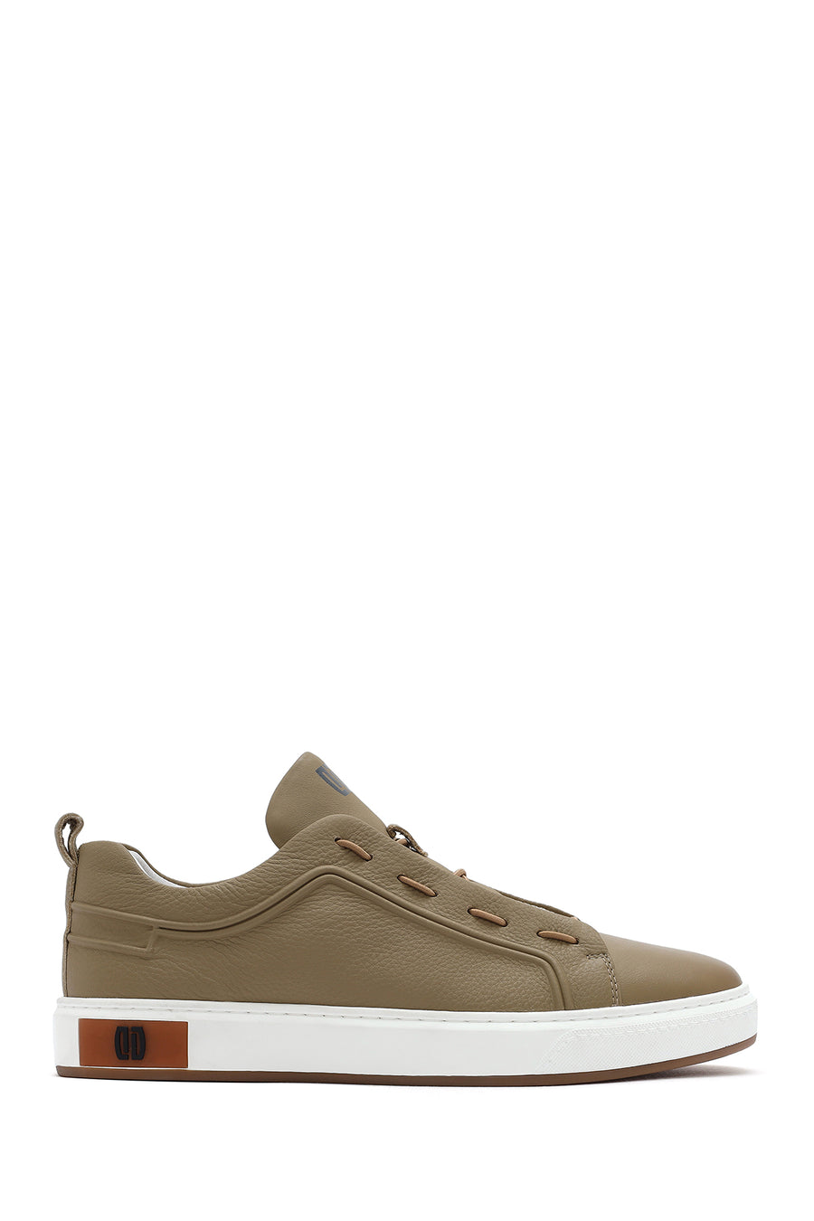 
Men's Beige Lace-Up Leather Sneaker
 25SFD691210 | Derimod