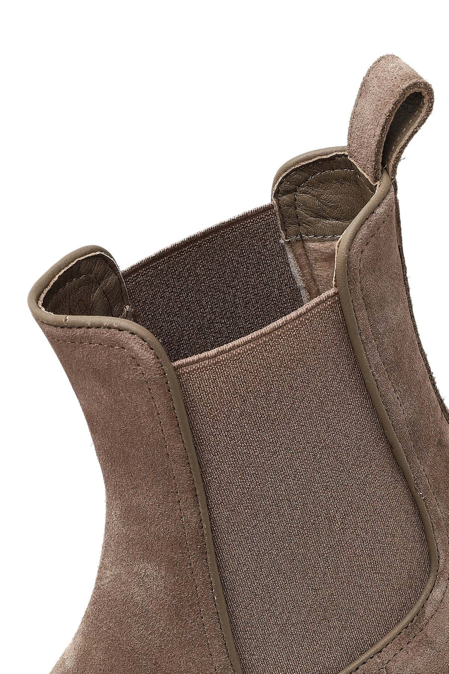 Women's Mink Suede Leather Chelsea Boot