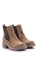 Women's Suede Leather Boots | Derimod