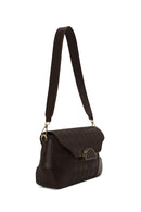 Woman Brown Printed Shoulder Bag | Derimod