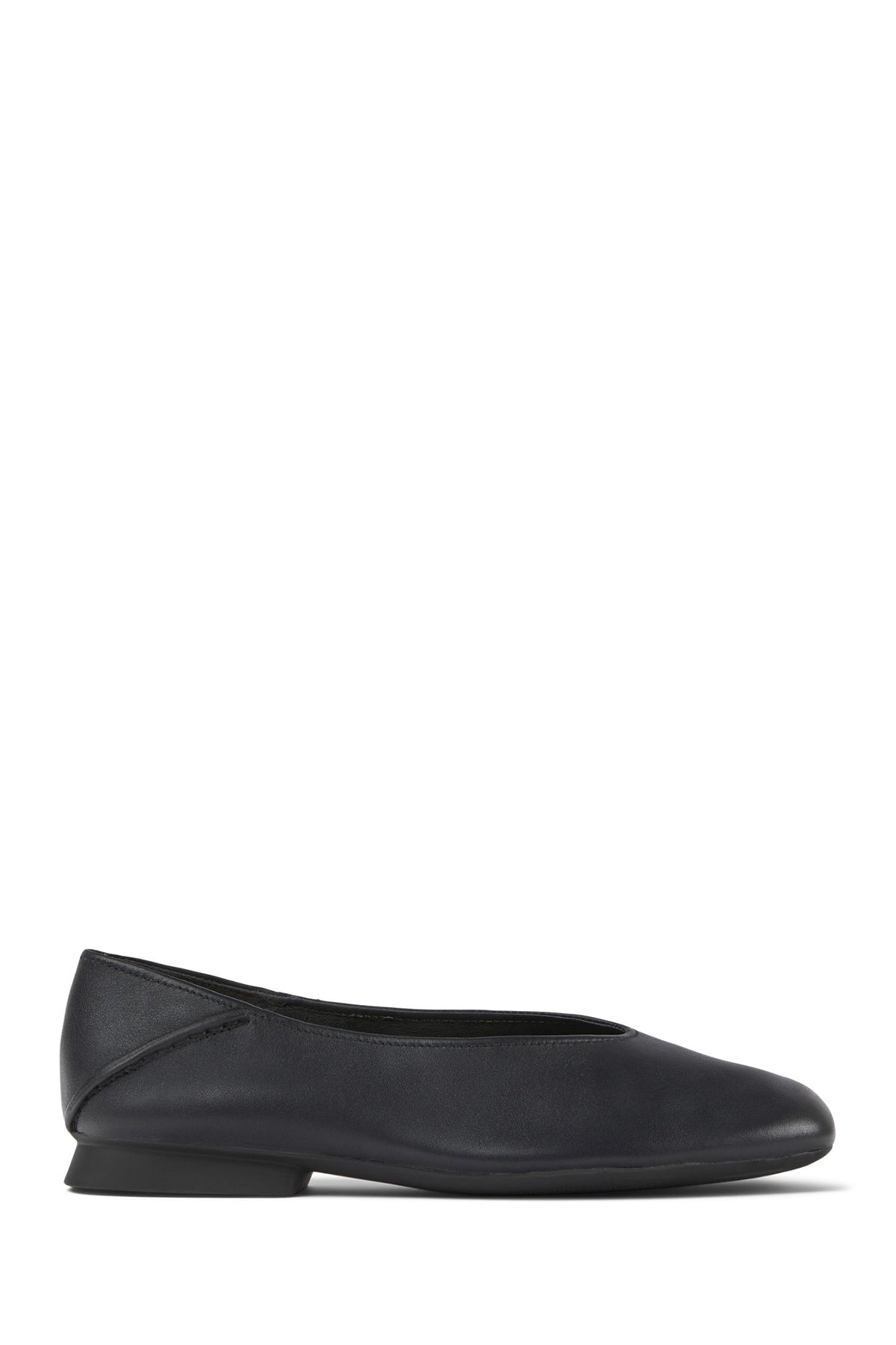 Camper Women's Black Casi Myra Leather Ballerinas K201253 | Derimod