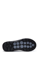 Men's Black Thick Soled Sneaker | Derimod