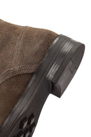 Men's Brown Lace-Up Suede Leather Casual Boots | Derimod