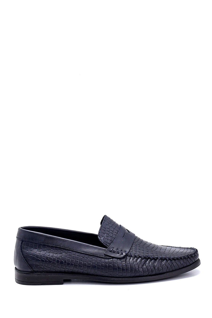 Men's Leather Printed Loafer 21SFD330526 | Derimod