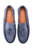 Erkek Deri Süet Loafer | Derimod