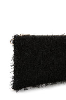 Women's Black Long Chain Strap Clutch Bag | Derimod