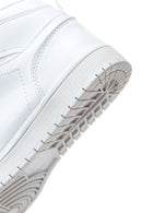 Women's White High Top Sneaker | Derimod