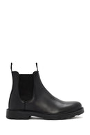 Men's Black Leather Chelsea Boots | Derimod