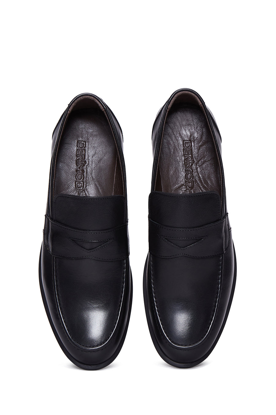 
Men's Black Leather Classic Loafer
