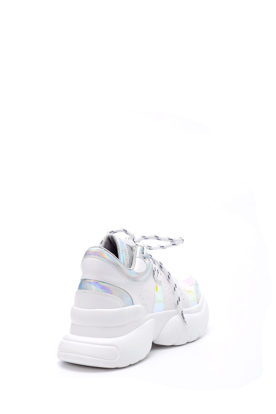 Kadın Gümüş Detaylı Sneaker