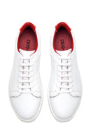 Erkek Beyaz Deri Sneaker | Derimod