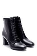 Women's Leather Heeled Boots | Derimod