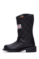 Women's Harley Davidson Laconia 644 Oiled Leather Boots | Derimod