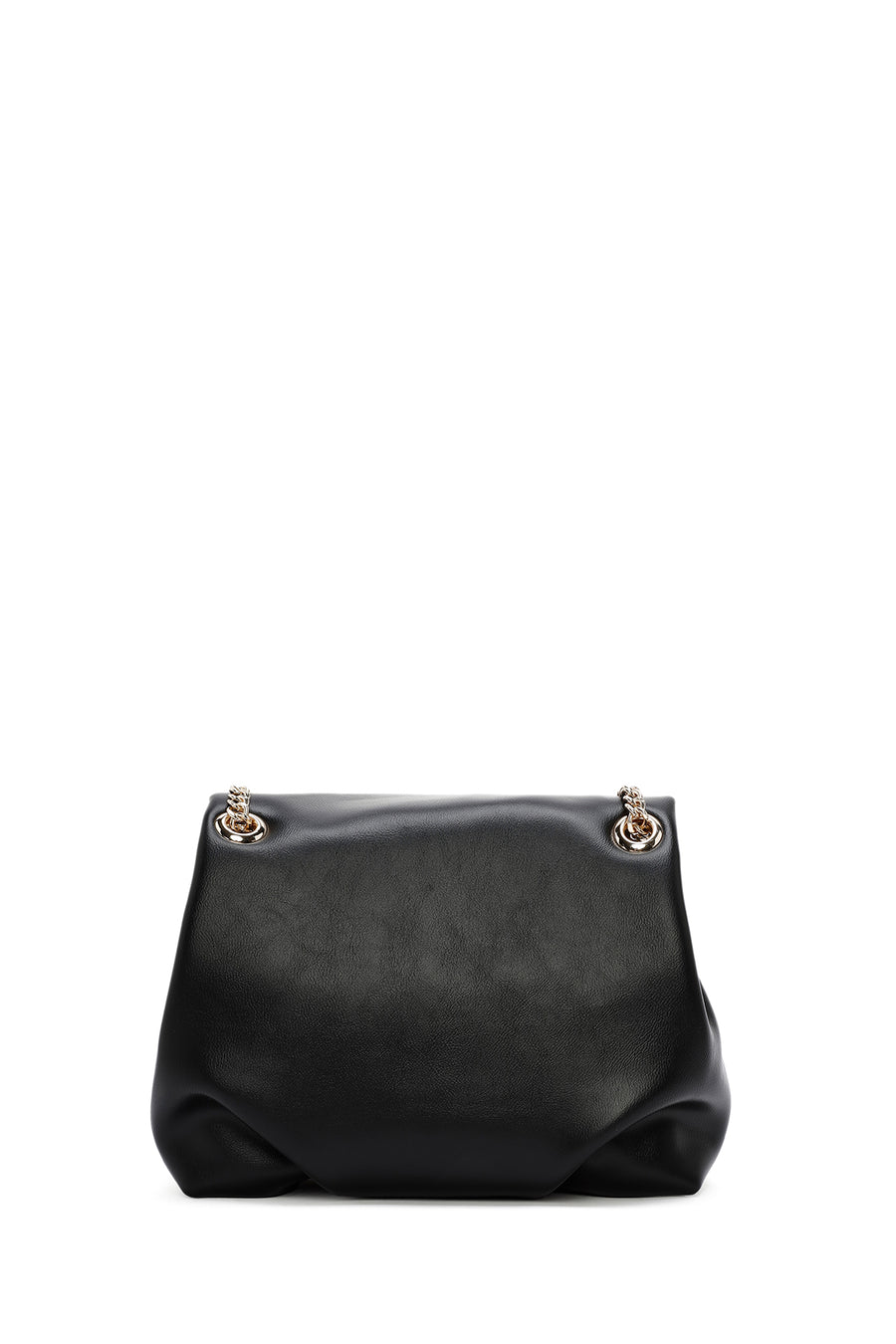 Women's Black Long Chain Strap Shoulder Bag